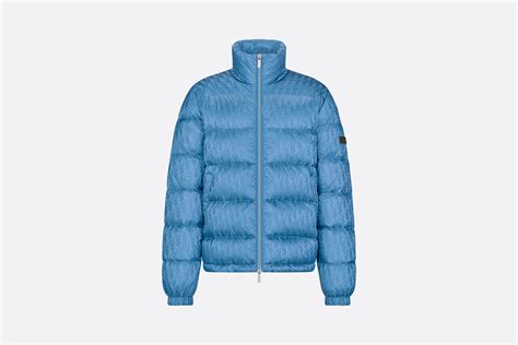 dior jacket blue|dior oblique down jacket blue.